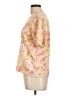 CeCe Pink Short Sleeve Blouse Size L - photo 5