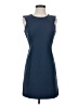 Milly Solid Blue Casual Dress Size 2 - photo 1