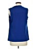NY Collection Blue Sleeveless T-Shirt Size M - photo 2
