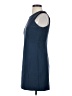 Milly Solid Blue Casual Dress Size 2 - photo 5