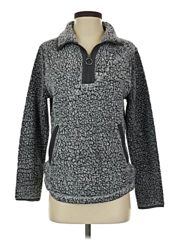 Cozy Sherpa Pullover Sweater (view 1)