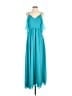 Unbranded 100% Polyester Teal Casual Dress Size 2 - photo 1
