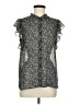 Pleione 100% Polyester Silver Sleeveless Blouse Size M - photo 1