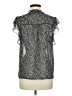 Pleione 100% Polyester Silver Sleeveless Blouse Size M - photo 2