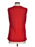 Jennifer Lauren 100% Polyester Red Sleeveless Blouse Size M - photo 2