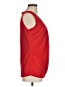 Jennifer Lauren 100% Polyester Red Sleeveless Blouse Size M - photo 4