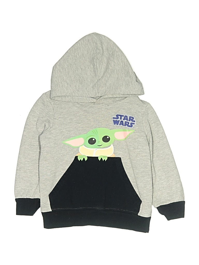 Pre-owned Star Wars Kids' Sweatshirt In Gray