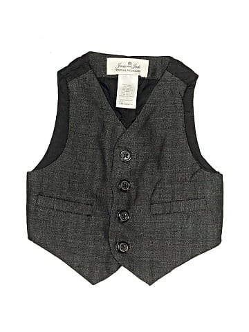 Janie and Jack Tuxedo Vest (view 1)