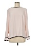 Talbots 100% Polyester Pink Long Sleeve Blouse Size M - photo 1
