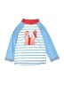Little Me Blue Rash Guard 12-18 MO / 18 MO - photo 1