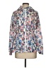Zelos 100% Polyester Print White Silver Windbreaker Size S - photo 1