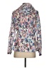 Zelos 100% Polyester Print White Silver Windbreaker Size S - photo 2