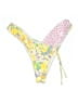 Unbranded Floral Yellow Swimsuit Bottoms Size M - photo 1