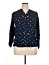 Westside Polka Dots Blue 3/4 Sleeve Blouse Size XL - photo 1