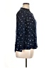 Westside Polka Dots Blue 3/4 Sleeve Blouse Size XL - photo 4