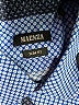 Assorted Brands Polka Dots Blue Long Sleeve Button-Down Shirt Size S - photo 7