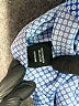 Assorted Brands Polka Dots Blue Long Sleeve Button-Down Shirt Size S - photo 8