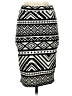 Ukala Graphic Black Casual Skirt Size S (estimated) - photo 1