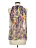CAbi 100% Polyester Purple Sleeveless Blouse Size M - photo 2