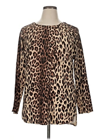 INC International Concepts Long Sleeve Blouse (view 1)