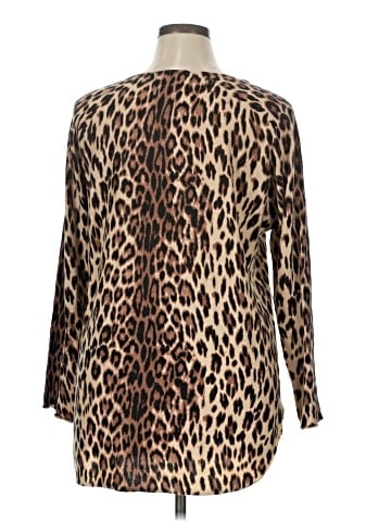 INC International Concepts Long Sleeve Blouse (view 2)