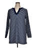 Lands' End Stripes Blue Casual Dress Size XL/L - photo 1