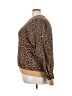 Fabletics Animal Print Brown Pullover Sweater Size XXL - photo 5
