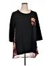 K. Jordan Black 3/4 Sleeve Top Size XL - photo 1