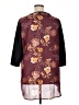 K. Jordan Black 3/4 Sleeve Top Size XL - photo 2