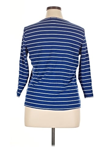 Jones New York 3/4 Sleeve T-Shirt (view 2)