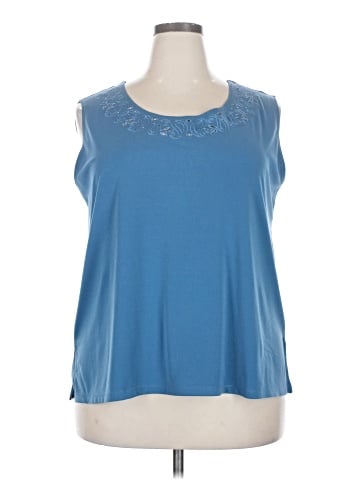 Draper's & Damon's Sleeveless Blouse (view 1)