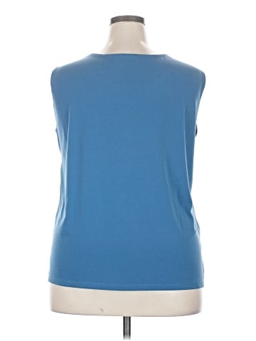 Draper's & Damon's Sleeveless Blouse (view 2)