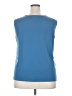 Draper's & Damon's Blue Sleeveless Blouse Size 2X - photo 2