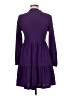 Unbranded 100% Polyester Solid Purple Casual Dress Size M - photo 2