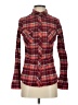 Kuhl 100% Polyester Plaid Red Long Sleeve Blouse Size XS - photo 1