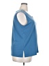 Draper's & Damon's Blue Sleeveless Blouse Size 2X - photo 4