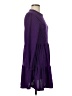 Unbranded 100% Polyester Solid Purple Casual Dress Size M - photo 4