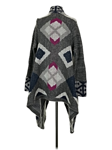 Gray Saks Fifth Avenue Cardigan (view 2)