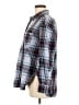 Universal Thread 100% Cotton Plaid Gray Long Sleeve Button-Down Shirt Size M - photo 5