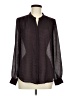 Joie 100% Polyester Burgundy Long Sleeve Blouse Size M - photo 1