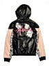 Stella McCartney 100% Polyester Floral Pink windbreaker Size 14 - photo 2