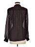 Joie 100% Polyester Burgundy Long Sleeve Blouse Size M - photo 2