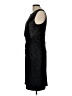 Donna Ricco Metallic Black Cocktail Dress Size 12 - photo 5