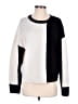 Express Color Block Black Pullover Sweater Size M - photo 1