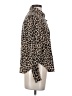 Brixton 100% Rayon Animal Print Brown Long Sleeve Blouse Size S - photo 4