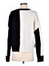 Express Color Block Black Pullover Sweater Size M - photo 2