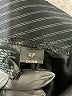Unbranded 100% Recycled Polyester Stripes Gray Dress Pants Size 4 (petite) - photo 7