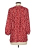 Max Studio 100% Polyester Red 3/4 Sleeve Blouse Size M - photo 2