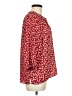 Max Studio 100% Polyester Red 3/4 Sleeve Blouse Size M - photo 4