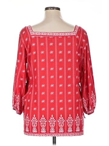 Weekend Suzanne Betro 3/4 Sleeve Blouse (view 2)